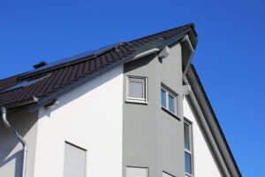 Modern Paint Home Exterior Sleek Roofing