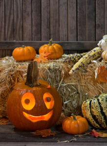 stay away from roofing decorations do happy pumkins