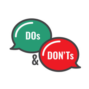 DOs and DON'TS Roofing 