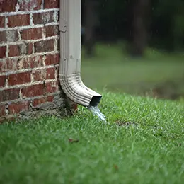 gutters downspouts